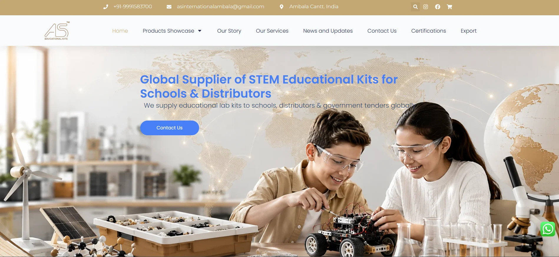 ASE Educational Kits Website